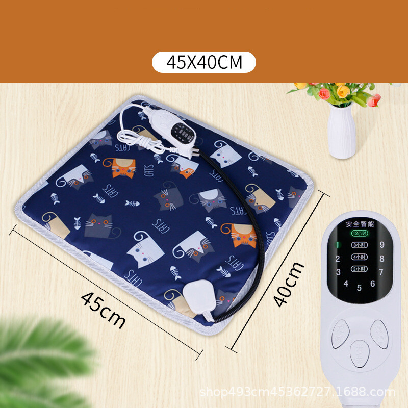 Šilta šunų antklodė, šildanti antklodė, medvilninis padas, elektrinė augintinių antklodė, atspari įkandimams, elektrinė šildanti antklodė šunims ir katėms su pastovia temperatūra