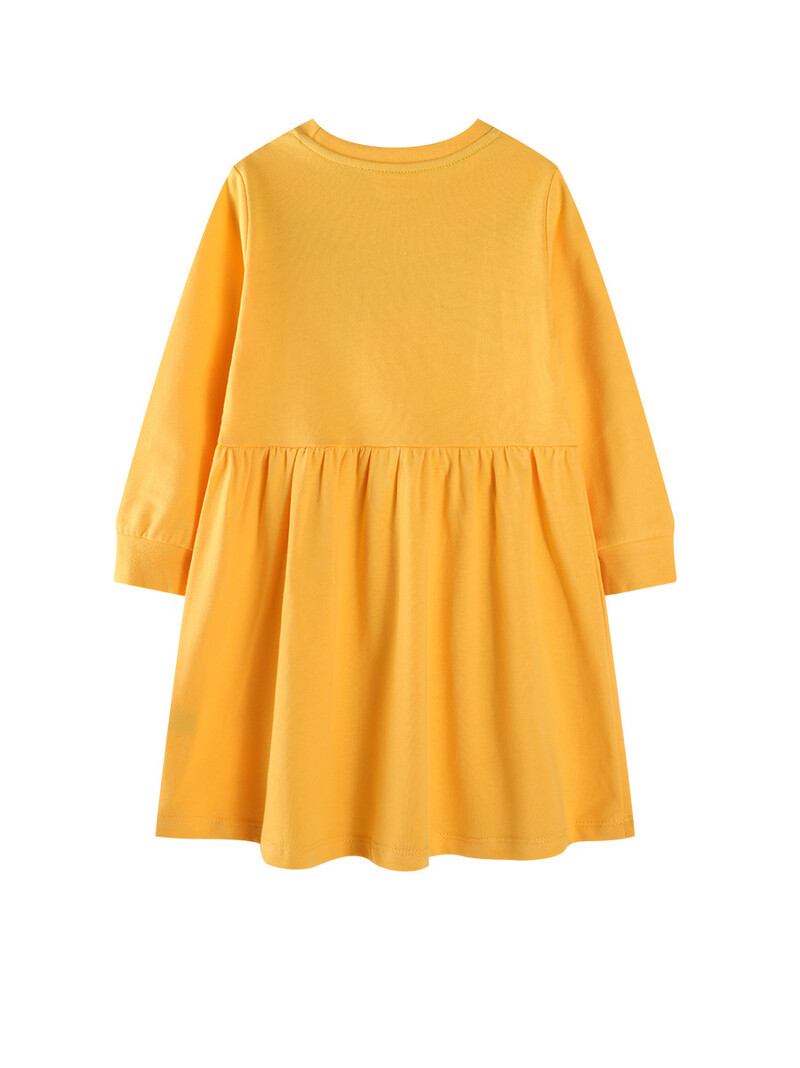 25 tarpvalstybinės Europos ir Amerikos vaikiškos suknelės, naujos rudens vaivorykštės siuvinėjimo suknelės mergaitėms, ilgomis rankovėmis suknelė su kišene