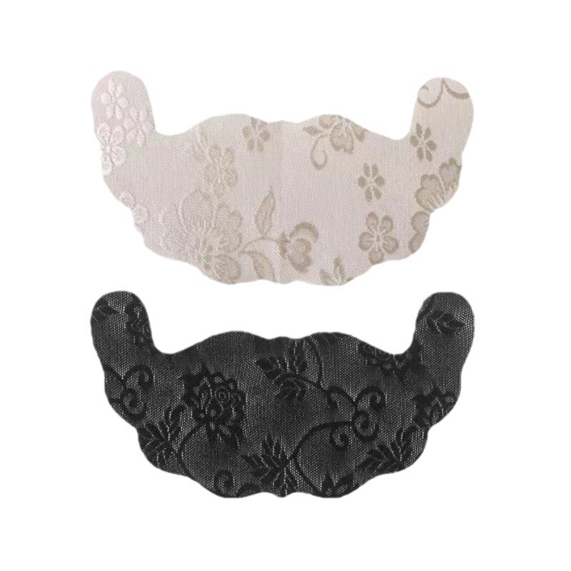 U-kujulised täpikujulised kuumad nähtamatud rinnakleebised suurtele rindadele, õhukesed longusvastased pitsist sarvest õmblusteta tõstvad rinnakleebised