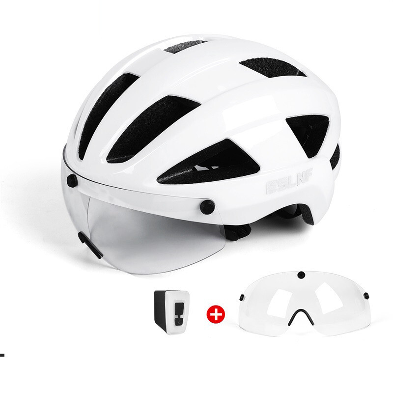 ESLNF jalgratta pneumaatiline kiiver magnetilised kaitseprillid meestele ja naistele mägijalgratta müts jalgrattakiiver jalgrattasõiduvarustus