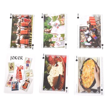 Карти за игра, Български фолклор, Картонени, Многоцветни