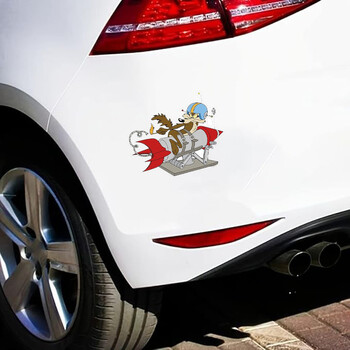 Koomiksiautode kleebised, vinüülmaterjalist, sobivad autodele, veoautodele, arvutitele jne, isekleepuvad, ühekordselt kasutatavad