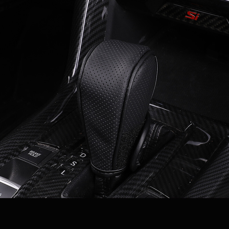 Natūralios odos pavarų perjungimo svirties dangtelis, automobilio pavarų perjungimo svirties dangtelis, mechaninė ir automatinė pavarų dėžė, universalus pavarų perjungimo svirties dangtelis, automobilio salono aksesuarai