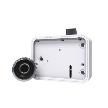 Integruotas išmanusis pirštų atspaudų užraktas, buto stalčiaus užraktas, dvigubų durų spintelės durelių užraktas, spintelės užraktas, pirštų atspaudų atrakinimas