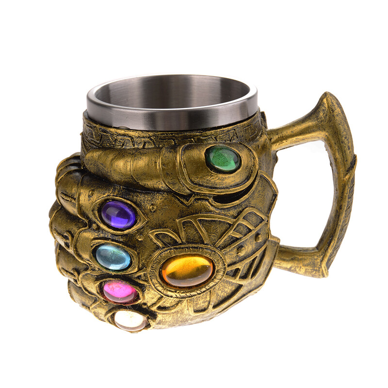 Чаша Детска, Ръката на Танос, Керамика/метал, 11.5х11.5, 200 мл