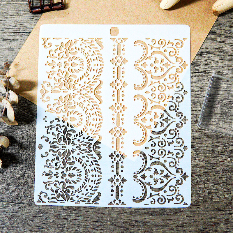 Predložak kataloga, prekogranični, vruća prodaja, DIY predložak za slikanje, šuplji predlošci, predložak za zidno slikanje, maskirni sprej, dekoracija