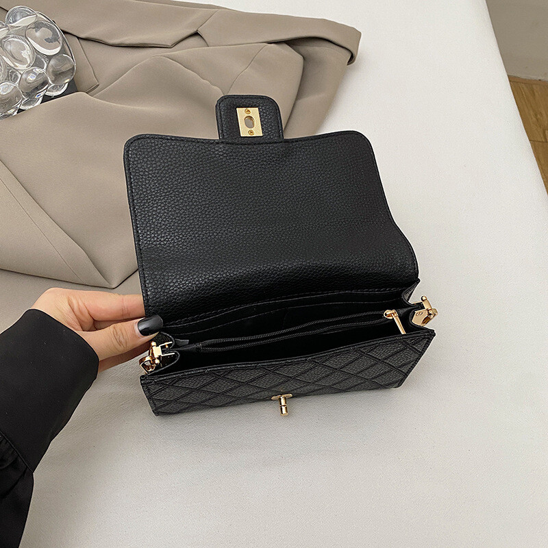 Γυναικείες τσάντες πολυτελείας υψηλής ποιότητας, νέα ευέλικτη μικρή τσάντα αλυσίδας σε στυλ Chanel, μοντέρνα τσάντα clutch με διαμάντια, βραδινή τσάντα