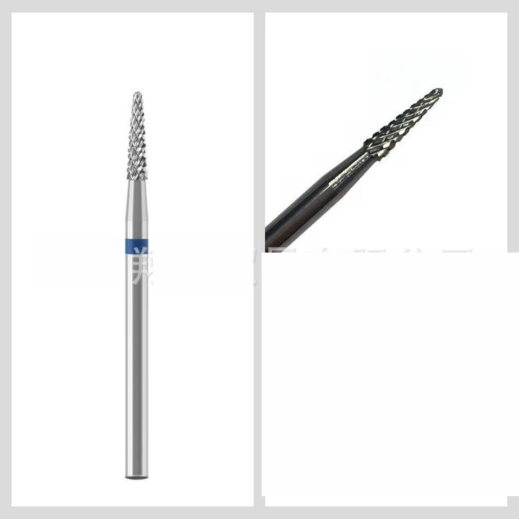 Augstas kvalitātes nagu lakas galviņa + nagu lakas noņēmējs volframa tērauda nagu lakas noņēmēja urbja uzgaļa pulēšanas urbja slīpēšanas galviņa