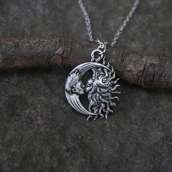 Europietiškas ir amerikietiškas tarptautinis retro stiliaus saulės ir mėnulio bučinio vėrinys, mados asmenybė, Valentino dienos dovana