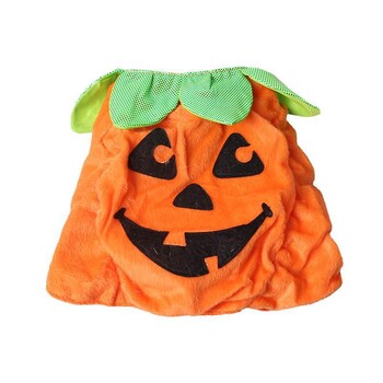 Kisállatruhák, Halloween, Tökfesztivál, Szellemfesztivál ruha, Kétrészes Tökös Kutyaruhák