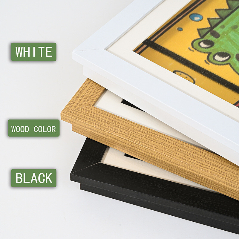 Atverčiamas vaikiškas nuotraukų rėmelis su magnetine saugykla, A4, paprastas „pasidaryk pats“, vaikų menas, nuotraukų rėmelio tvirtinimo vieta