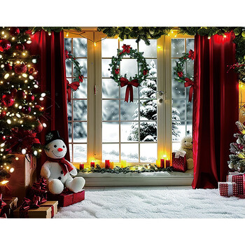 Kalėdinis studijos fonas, audinys, Kalėdinis renginys, vakarėlio dekoravimas, fonas, siena, audinys, Kalėdinis sniego vaizdas, nuotraukos fonas, kabantis audinys