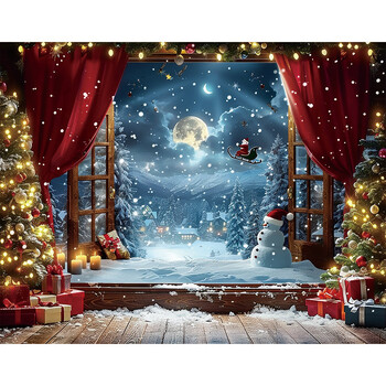 Kalėdinis studijos fonas, audinys, Kalėdinis renginys, vakarėlio dekoravimas, fonas, siena, audinys, Kalėdinis sniego vaizdas, nuotraukos fonas, kabantis audinys