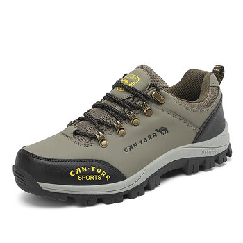 Pantofi de drumeție de toamnă și iarnă, pantofi sport casual pentru bărbați, pantofi de drumeție pentru călătorii, plus pantofi de lucru mari din catifea pentru tată