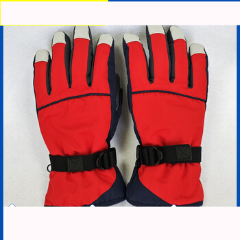 Νέα επαγγελματικά γάντια σκι εξωτερικού εμπορίου 2025, χειμερινή προστασία από το κρύο και βελούδινα ζεστά γάντια ποδηλασίας πέντε δακτύλων, αντιολισθητικά
