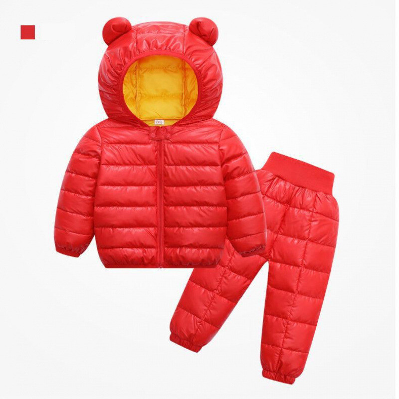 Nove dječje jesenske i zimske jakne s pamučnom podstavom za bebe i dojenčad, lagane perjane jakne s pamučnom podstavom za dječake i djevojčice