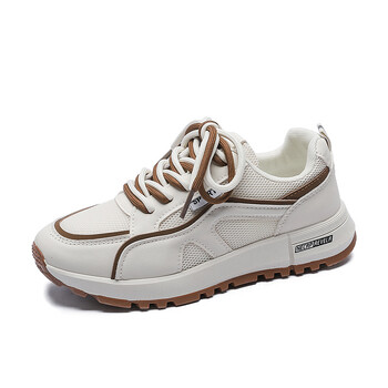 Pantofi sport ușori și ușori pentru toamnă 2025, cu talpă moale pentru alergare în aer liber, pantofi sport pentru studenți, pantofi sport pentru femei cu plasă respirabilă