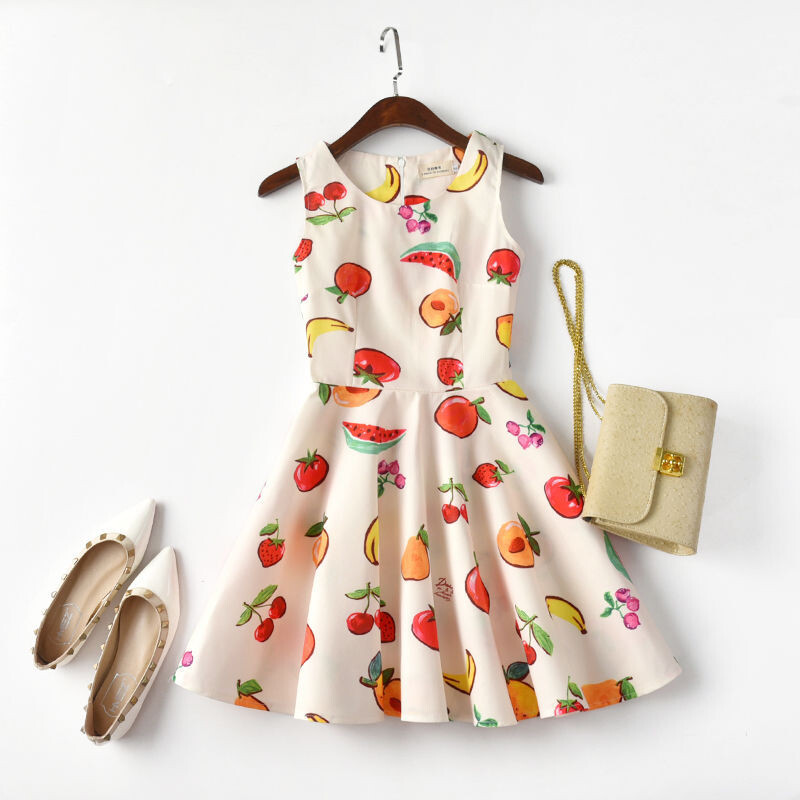 Νέο καλοκαιρινό φόρεμα με φλοράλ κορεάτικο στυλ, λεπτό, χαριτωμένο, μικρό, φρέσκο, φοιτητικό, λεπτό φόρεμα με γιλέκο, τάση