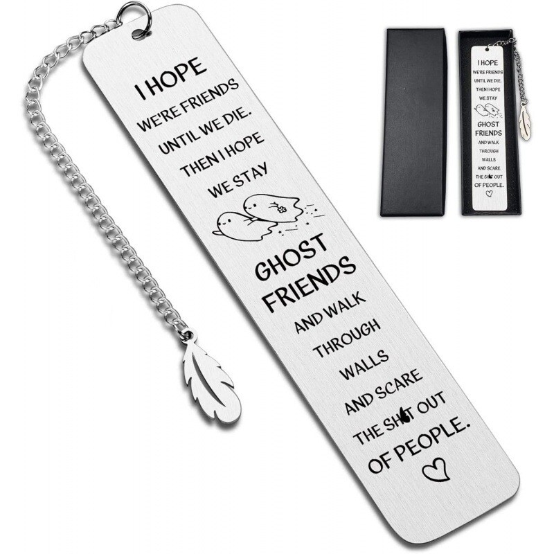 Nerūdijančio plieno skirtukas knygų mylėtojams, mokytojų įvertinimui, kolegai, išėjimui į pensiją, baigimo sezono dovanai, karštam išpardavimui