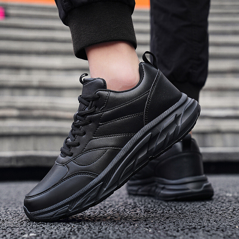 Pantofi sport pentru bărbați, tendințe universale, talpă moale, 2023, pantofi sport din piele noi, pantofi casual pentru bărbați, adidași ușori, de mărime mare