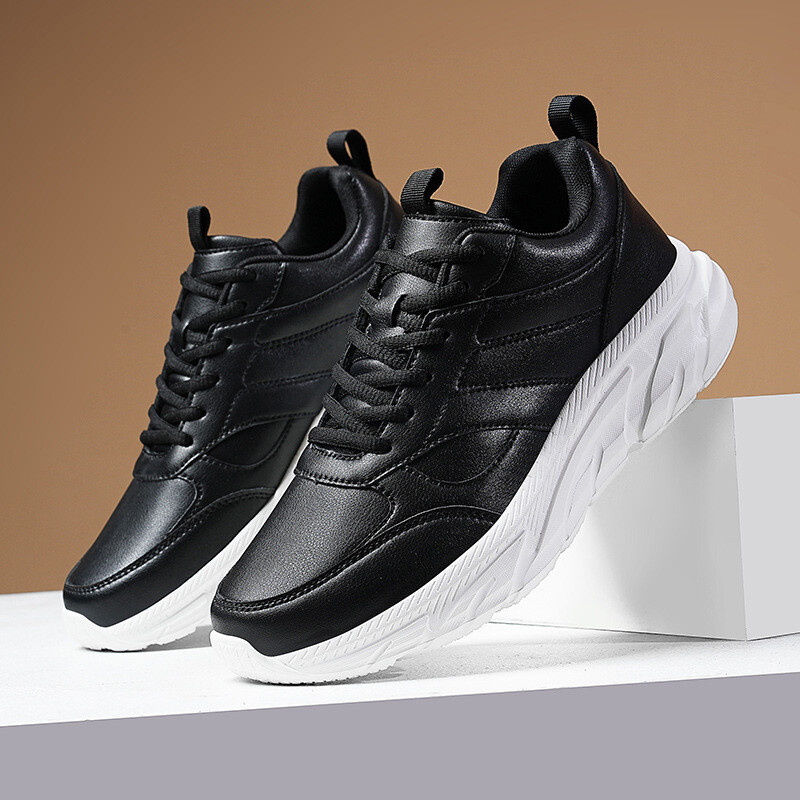 Pantofi sport pentru bărbați, tendințe universale, talpă moale, 2023, pantofi sport din piele noi, pantofi casual pentru bărbați, adidași ușori, de mărime mare