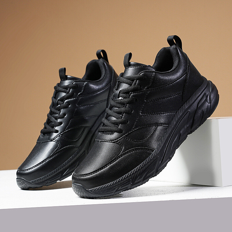 Pantofi sport pentru bărbați, tendințe universale, talpă moale, 2023, pantofi sport din piele noi, pantofi casual pentru bărbați, adidași ușori, de mărime mare