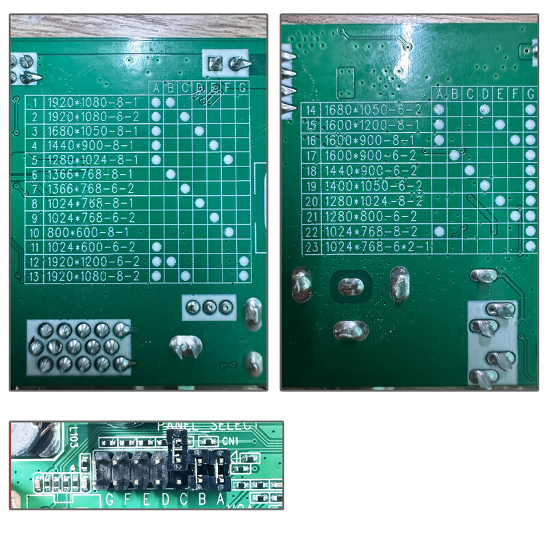 Accesați selecția plăcii de program Placa de bază fără driver pentru televizor LCD HDV56R-ASV3.0 Placă de control HDVX9 03