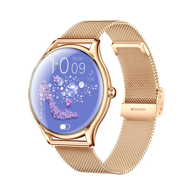 Έξυπνο ρολόι QS36 με κλήσεις Bluetooth, για εξωτερικούς χώρους, για επιχειρήσεις, με δίσκο, μεταλλικό σώμα, εξαιρετικά λεπτή κυρτή οθόνη, παρακολούθηση υγείας