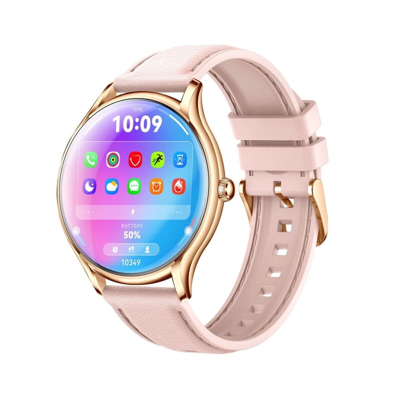 Έξυπνο ρολόι QS36 με κλήσεις Bluetooth, για εξωτερικούς χώρους, για επιχειρήσεις, με δίσκο, μεταλλικό σώμα, εξαιρετικά λεπτή κυρτή οθόνη, παρακολούθηση υγείας