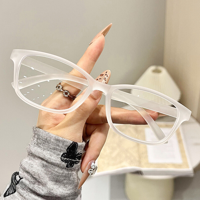 8012 anti-mėlynos šviesos skaitymo akiniai, itin lengvas PC rėmelis, mažas kvadratinis rėmelis, vyresnio amžiaus žmonės atrodo jaunesni, keli laipsniai, pasirinktinai presbiopija, taškas