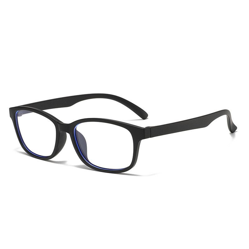 8012 anti-mėlynos šviesos skaitymo akiniai, itin lengvas PC rėmelis, mažas kvadratinis rėmelis, vyresnio amžiaus žmonės atrodo jaunesni, keli laipsniai, pasirinktinai presbiopija, taškas