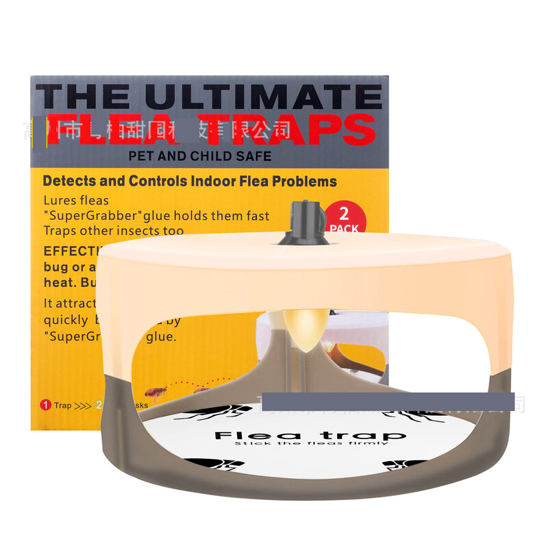 Naujame naminių gyvūnėlių blusų gaudyklyje nėra pesticidų, kurie priviliotų lipnius uodus