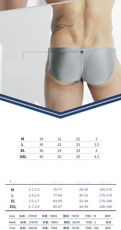 Χονδρική προμήθεια ανδρικών σλιπ Desmiit, χαμηλών μεσά, σέξι και εξατομικευμένων μαγιό