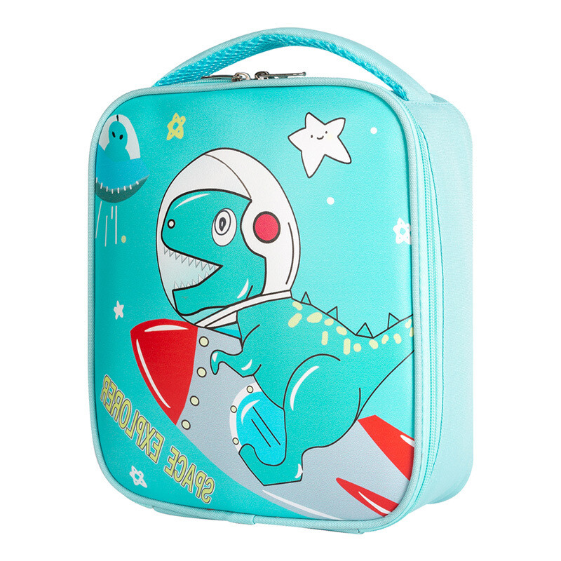 Tvornica lokacija crtanih životinja dječja prijenosna izolacijska torba studentski tisak Oxford platnena torba za ručak prijenosna za preuzimanje