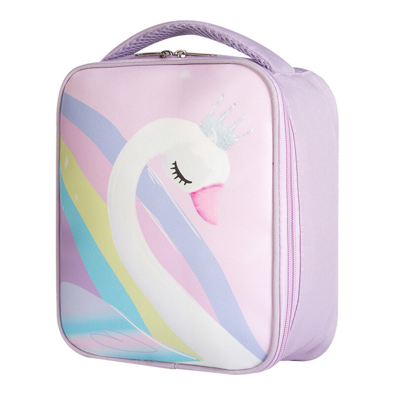 Tvornica lokacija crtanih životinja dječja prijenosna izolacijska torba studentski tisak Oxford platnena torba za ručak prijenosna za preuzimanje