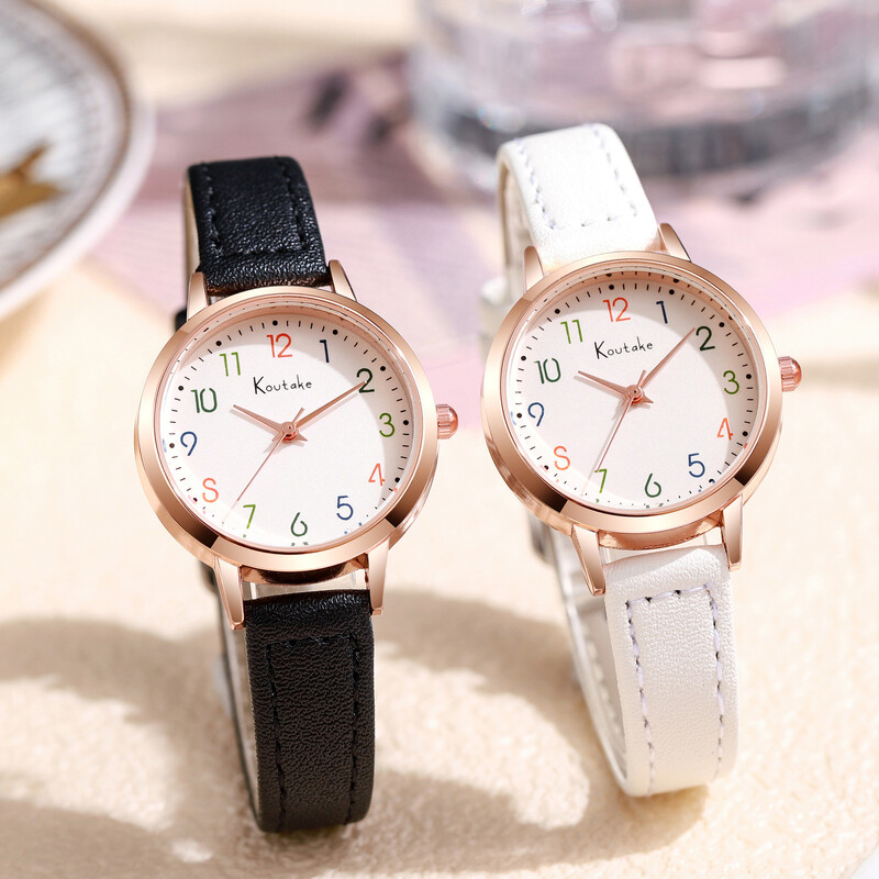 Jauns, stilīgs, universāls studentu sieviešu pulkstenis, sieviešu nišas dzīvei, ūdensizturīgs, augstas klases, ikdienas, vienkāršs sieviešu pulkstenis.