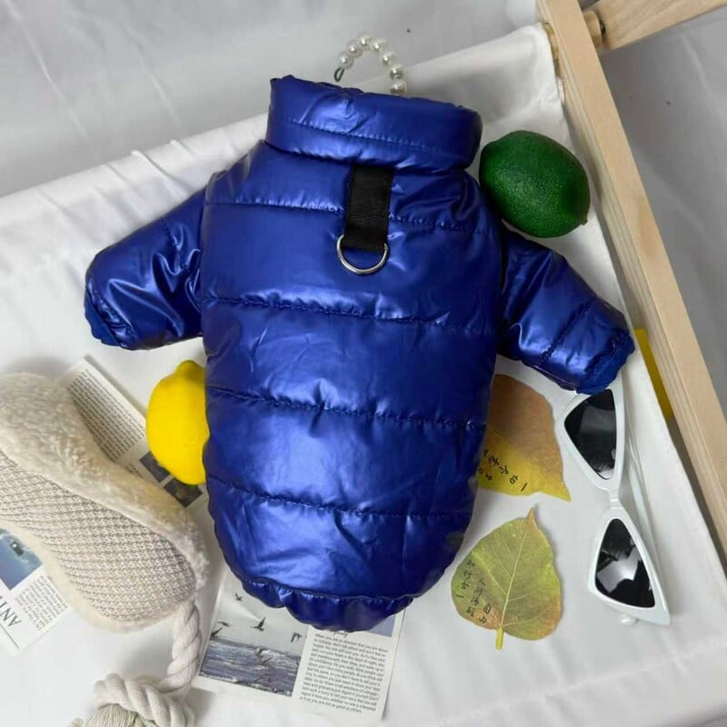 Памучно палто с плюшено мече, памучно яке за котки, дрехи за кучета, зимни дрехи, малко куче, домашен любимец, померан бишон, есенен и зимен стил, топло за кученца