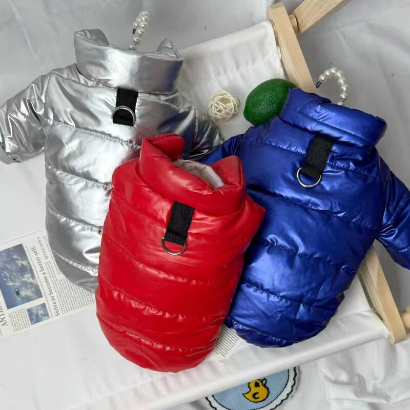 Памучно палто с плюшено мече, памучно яке за котки, дрехи за кучета, зимни дрехи, малко куче, домашен любимец, померан бишон, есенен и зимен стил, топло за кученца