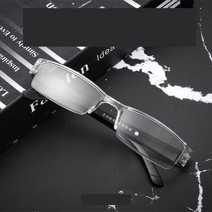 Didelės raiškos skaitymo akiniai, apsaugantys nuo mėlynos šviesos, be rėmelio, lengvi, atsparūs toliaregystės poveikiui, daugiafunkciniai skaitymo akiniai vyresnio amžiaus žmonėms, populiarios smulkios prekės gatvės prekystaliams.