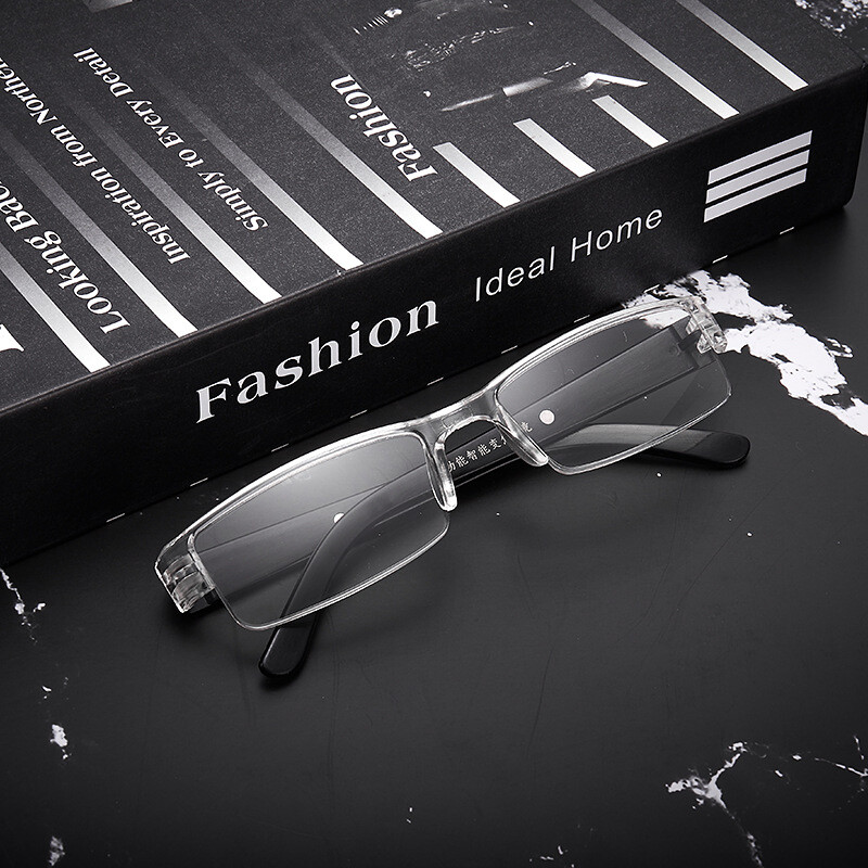 Didelės raiškos skaitymo akiniai, apsaugantys nuo mėlynos šviesos, be rėmelio, lengvi, atsparūs toliaregystės poveikiui, daugiafunkciniai skaitymo akiniai vyresnio amžiaus žmonėms, populiarios smulkios prekės gatvės prekystaliams.