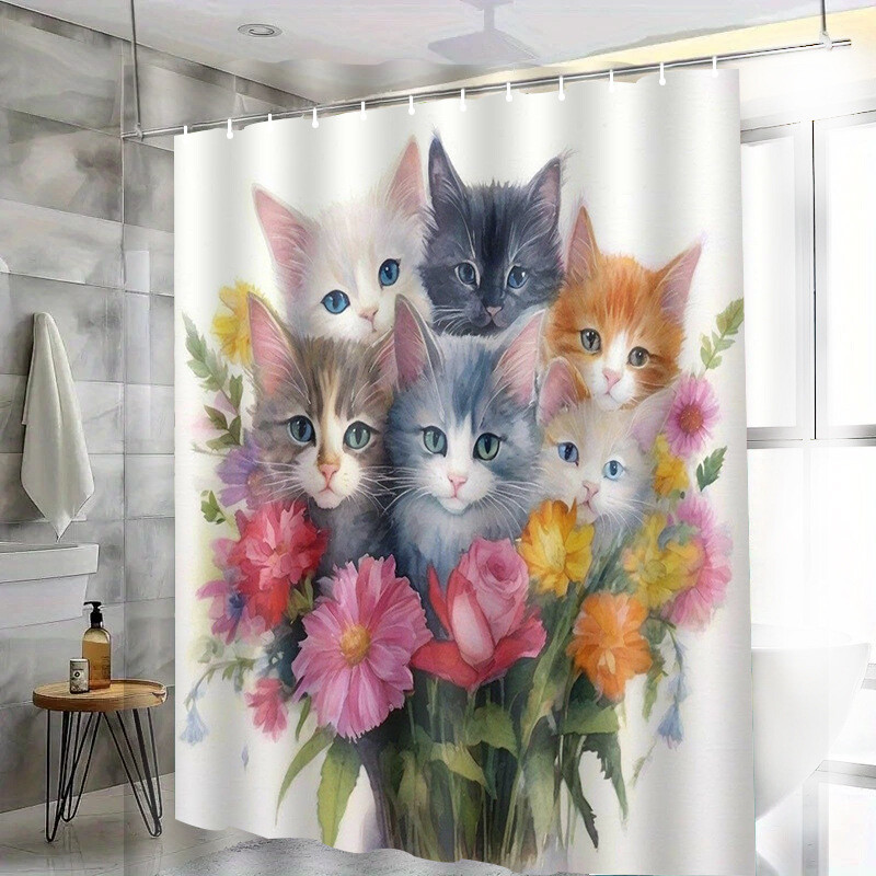 Sprchový záves, vodeodolný a odolný voči plesniam, zahustený kúpeľňový záves, sada kúpeľňových závesov bez dier, záves na dvere, záves na okno, závesný záves cez okraj