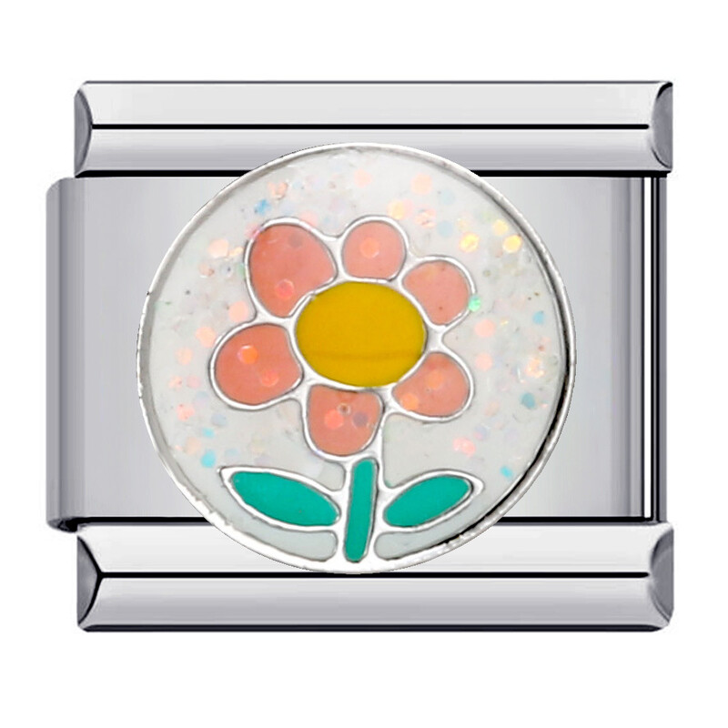 Jaunās sērijas titāna tērauda aproce ar ziedu, metināšanas rakstu, eļļas pilienu, DIY itāļu modulāra aproce, siksniņa, ķēdīte, vairumtirdzniecība