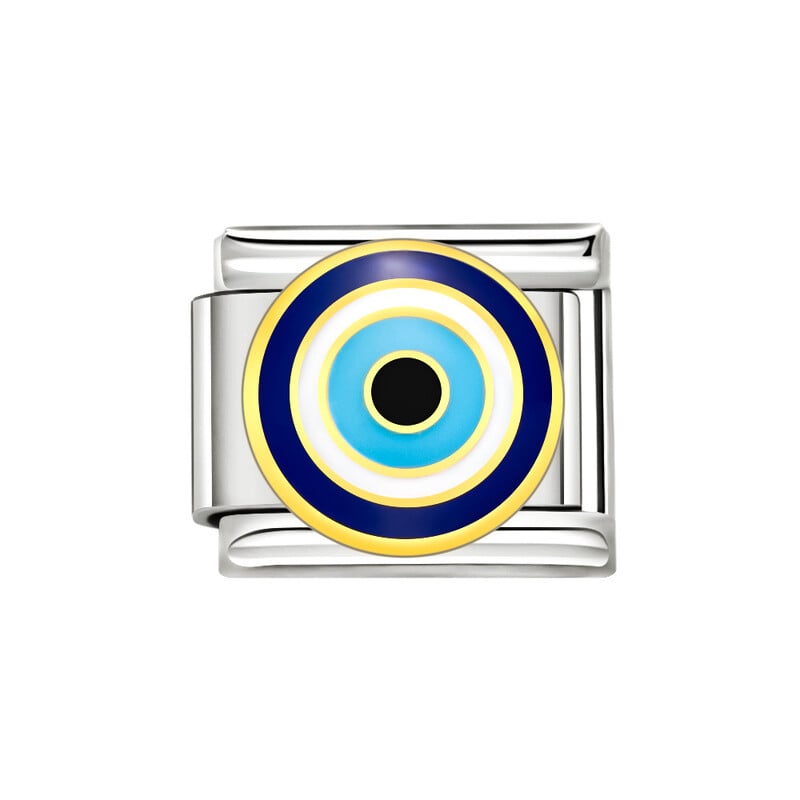 Itāļu nerūsējošā tērauda piekariņu aproce, roku darbs, brīva kombinācija, savienošana, pašrocīga unisex aproce