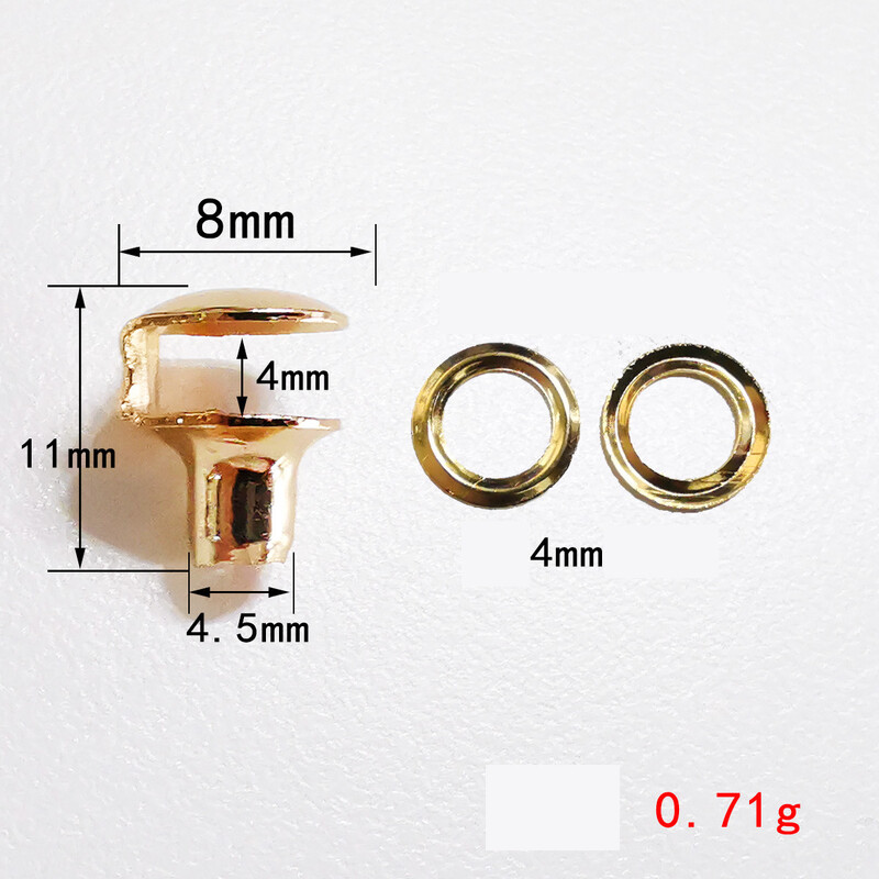 20 db-os tigriscsont réz kerek csat, bőr akasztó, nyakkendő, kötél, barkácsolás, dekoratív szegecsek, bőrönd kiegészítők nagykereskedelme