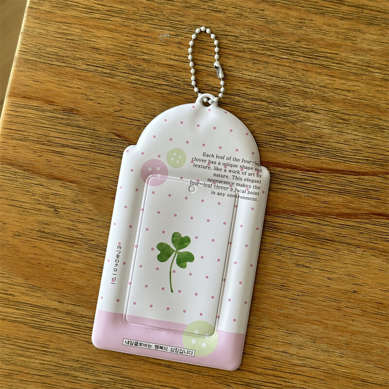 Συλλογή μικρών καρτών με τετράφυλλο τριφύλλι σε σχήμα μπλε δελφινιού, μέγεθος 3 ίντσες, Polaroid, κάρτα γεύματος, μενταγιόν αποθήκευσης καρτών πανεπιστημιούπολης