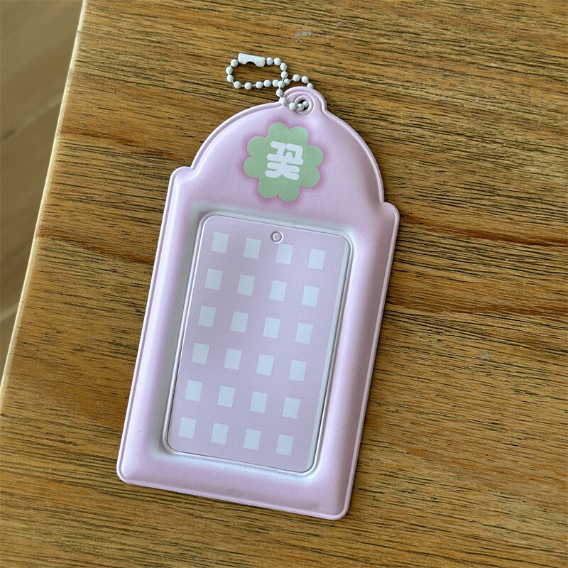 Συλλογή μικρών καρτών με τετράφυλλο τριφύλλι σε σχήμα μπλε δελφινιού, μέγεθος 3 ίντσες, Polaroid, κάρτα γεύματος, μενταγιόν αποθήκευσης καρτών πανεπιστημιούπολης