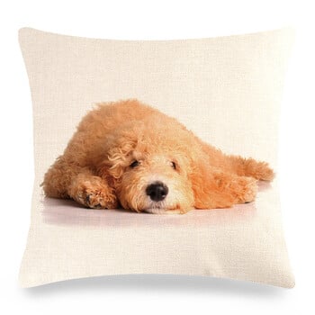 Трансгранична популярна калъфка за възглавница с кучешки мотиви за животни, подходяща за декорация на възглавници за диван в спалнята