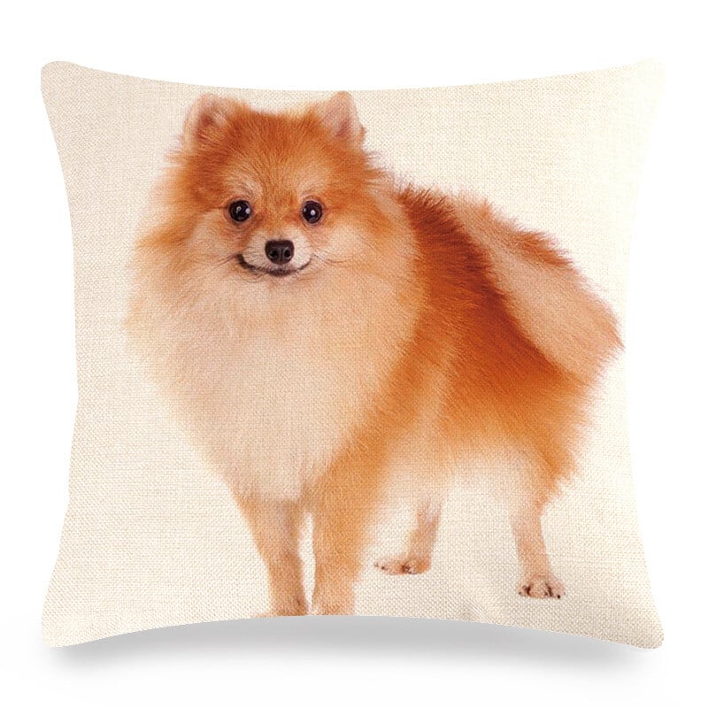 Трансгранична популярна калъфка за възглавница с кучешки мотиви за животни, подходяща за декорация на възглавници за диван в спалнята