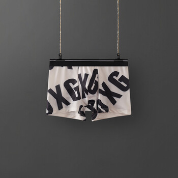 Ανδρικό Μπικίνι από Μετάξι σε Πάγο, Ανδρικά Μποξεράκια, Καλοκαιρινά Λεπτά, Αναπνέοντα, Τυπωμένα, Ανδρικά Αντιβακτηριδιακά Εσώρουχα