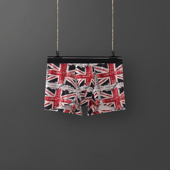 Ανδρικό Μπικίνι από Μετάξι σε Πάγο, Ανδρικά Μποξεράκια, Καλοκαιρινά Λεπτά, Αναπνέοντα, Τυπωμένα, Ανδρικά Αντιβακτηριδιακά Εσώρουχα